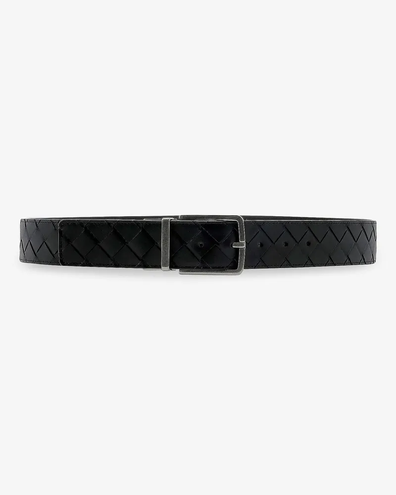 Bottega Veneta Cintura reversibile in pelle - BOTTEGA VENETA - gender_Man Black