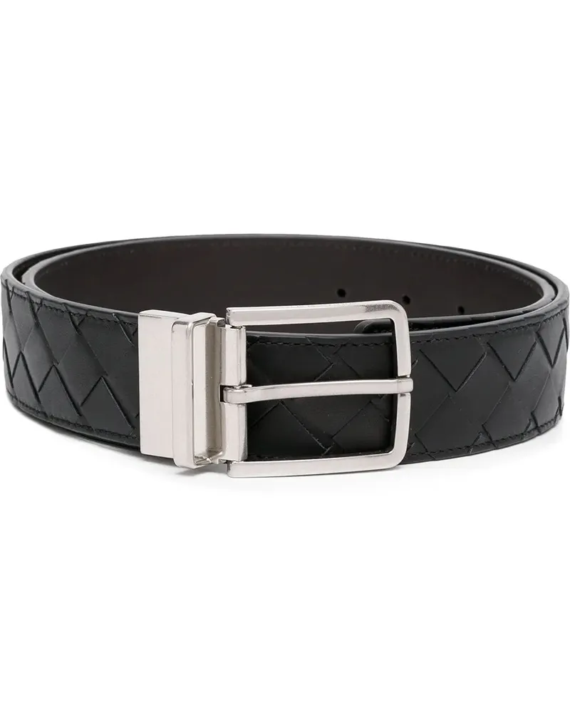 Bottega Veneta Cintura reversibile in pelle - BOTTEGA VENETA - gender_Man Black