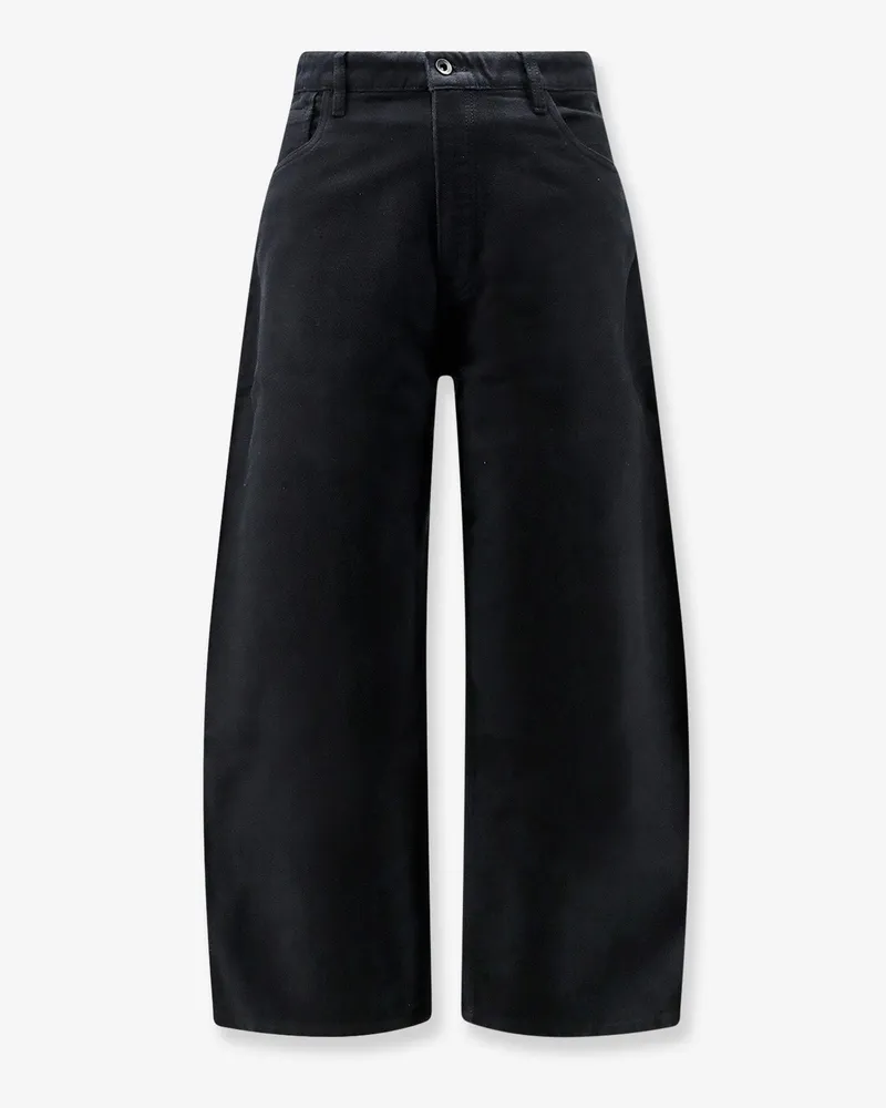 Studio Nicholson Paolo Volume Wide Leg trousers -  - gender_Man Black