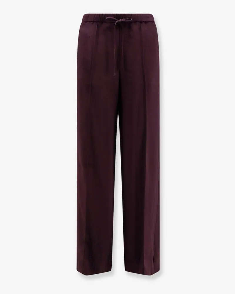 Vince Satin trousers -  - gender_Woman Purple