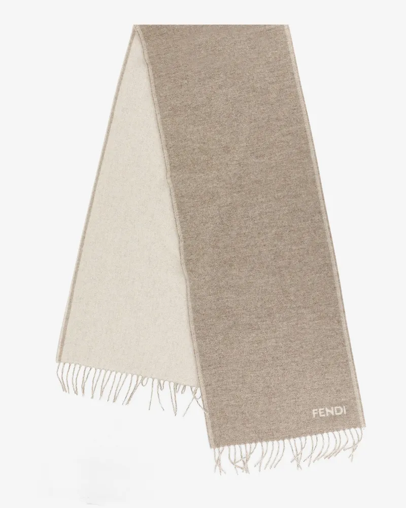 Fendi Cashmere scarf -  - gender_Man Beige