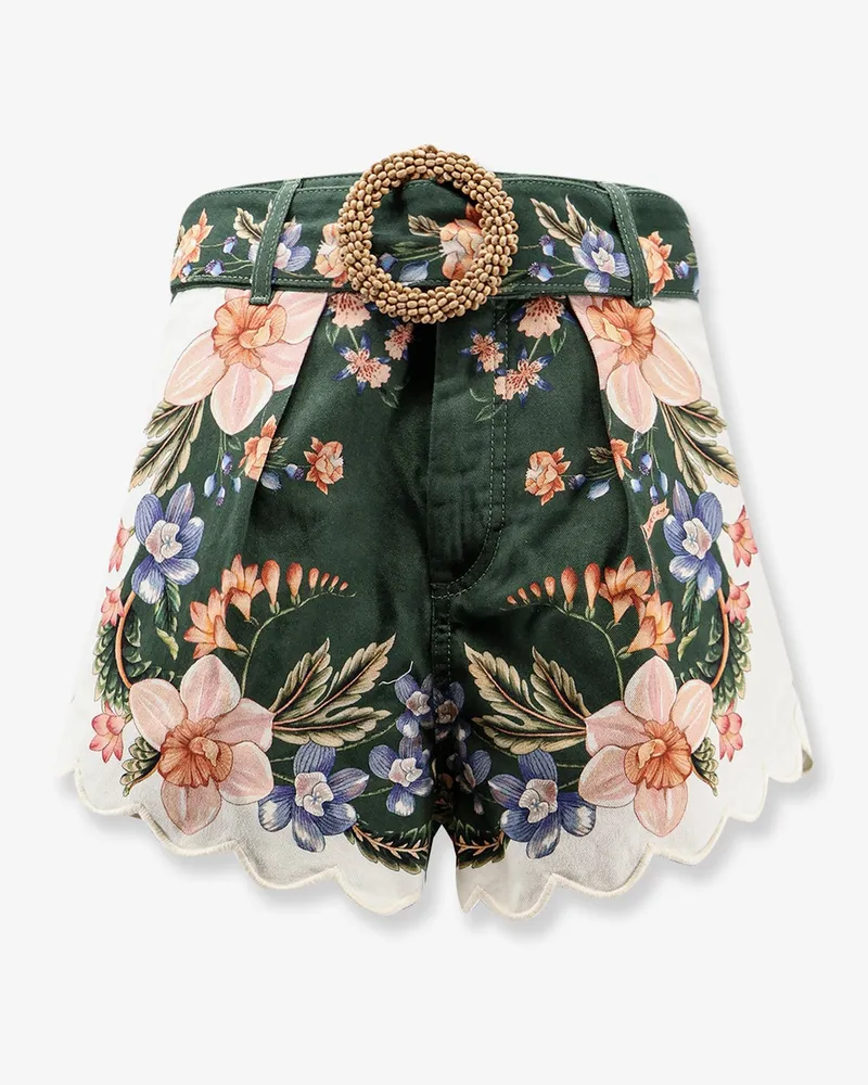 FARM Rio Berry Garden cotton shorts with floral print -  - gender_Woman Multicolor