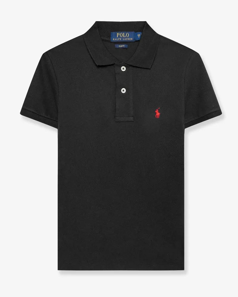 Ralph Lauren Cotton polo shirt -  - gender_Man Black
