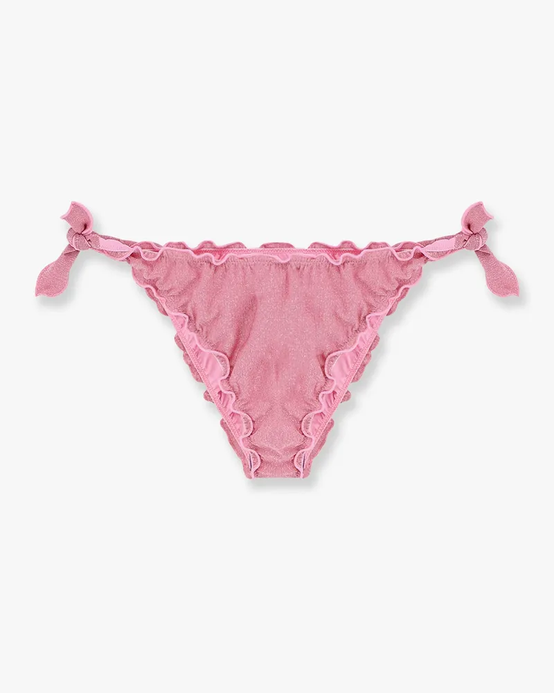MC2 Saint Barth Moon nylon bikini slip -  - gender_Woman Pink