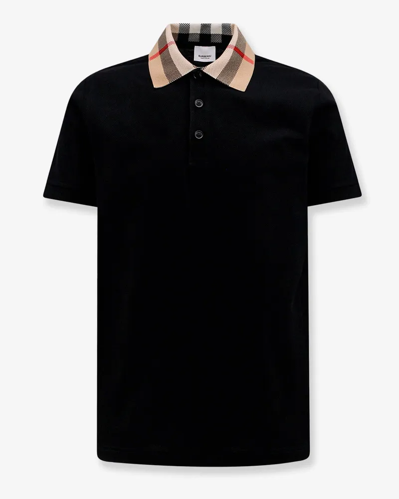 Burberry Cody cotton polo shirt -  - gender_Man Black