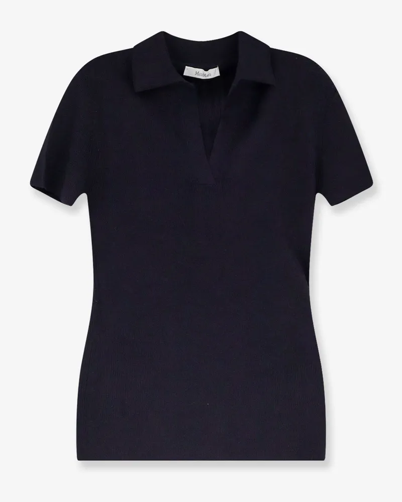 Max Mara Albero virgin wool polo shirt -  - gender_Woman Blue
