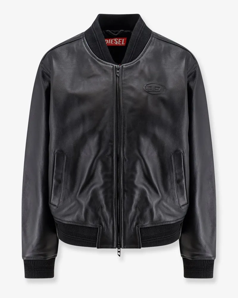 Diesel Ilyan leather jacket -  - gender_Woman Black