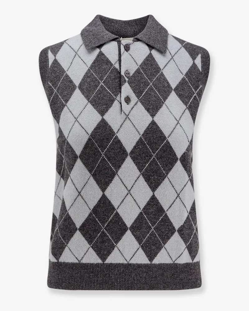 Lisa Yang Riana Sparkle Jacquard sweater -  - gender_Woman Grey