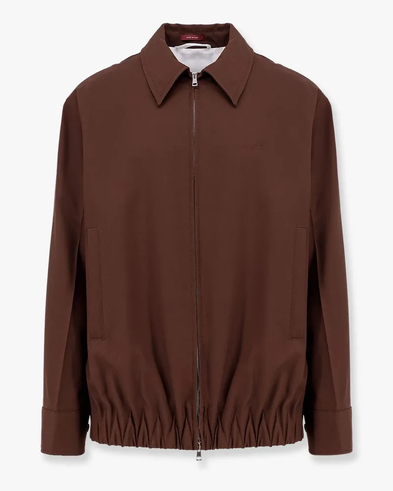 Gucci Wool jacket with pointed collar -  - gender_Man 