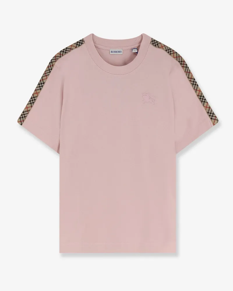 Burberry Biologic cotton t-shirt -  - gender_Woman Pink