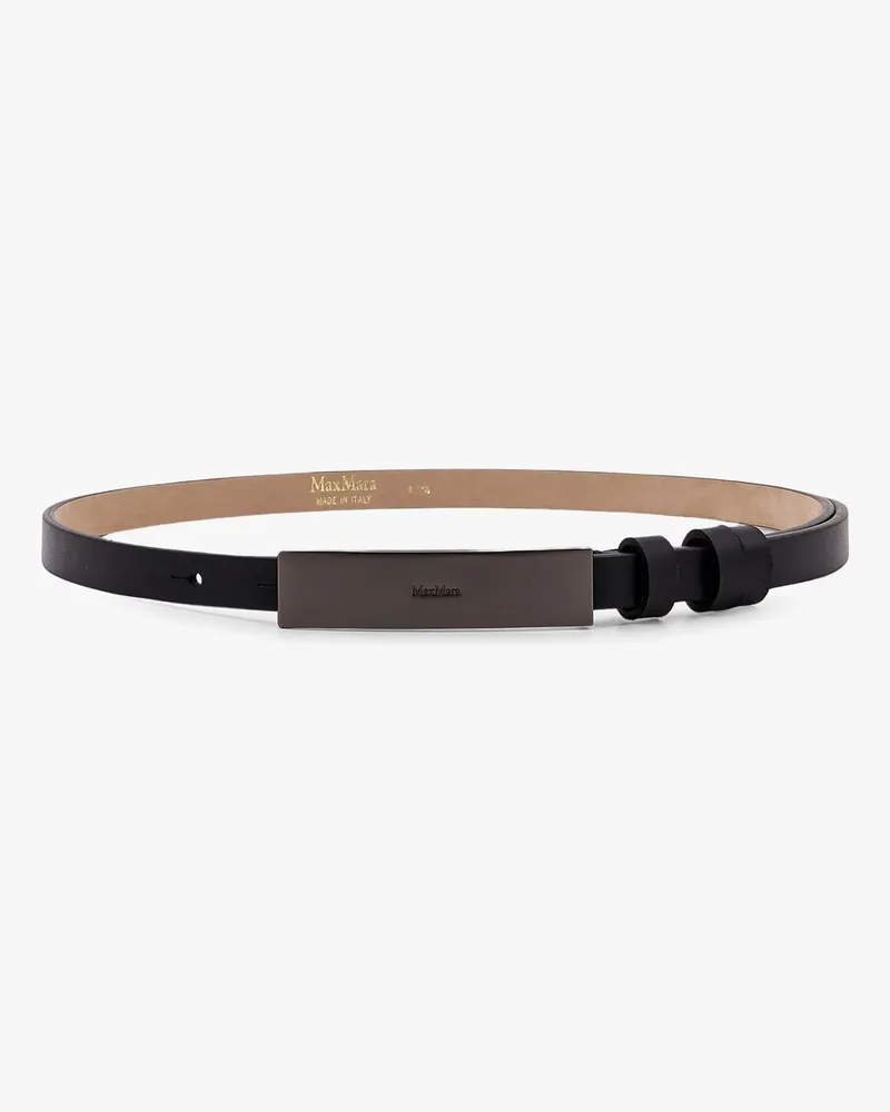 Max Mara New plate 15  sfilata leather belt - MAX MARA - gender_Woman 