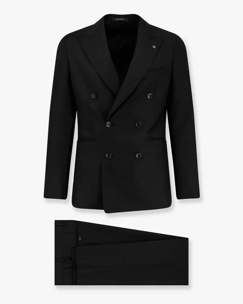 Tagliatore Virgin wool super 110'S suit -  - gender_Man Black