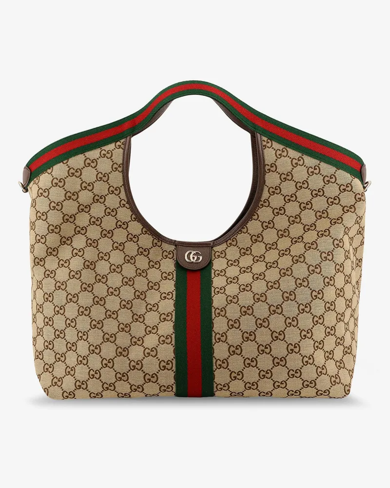 Gucci Giglio Shopping Bag - GUCCI - gender_Woman Beige