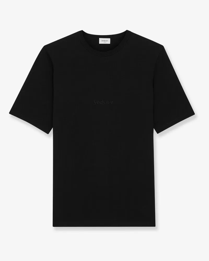 Saint Laurent Cotton t-shirt -  - gender_Man Black