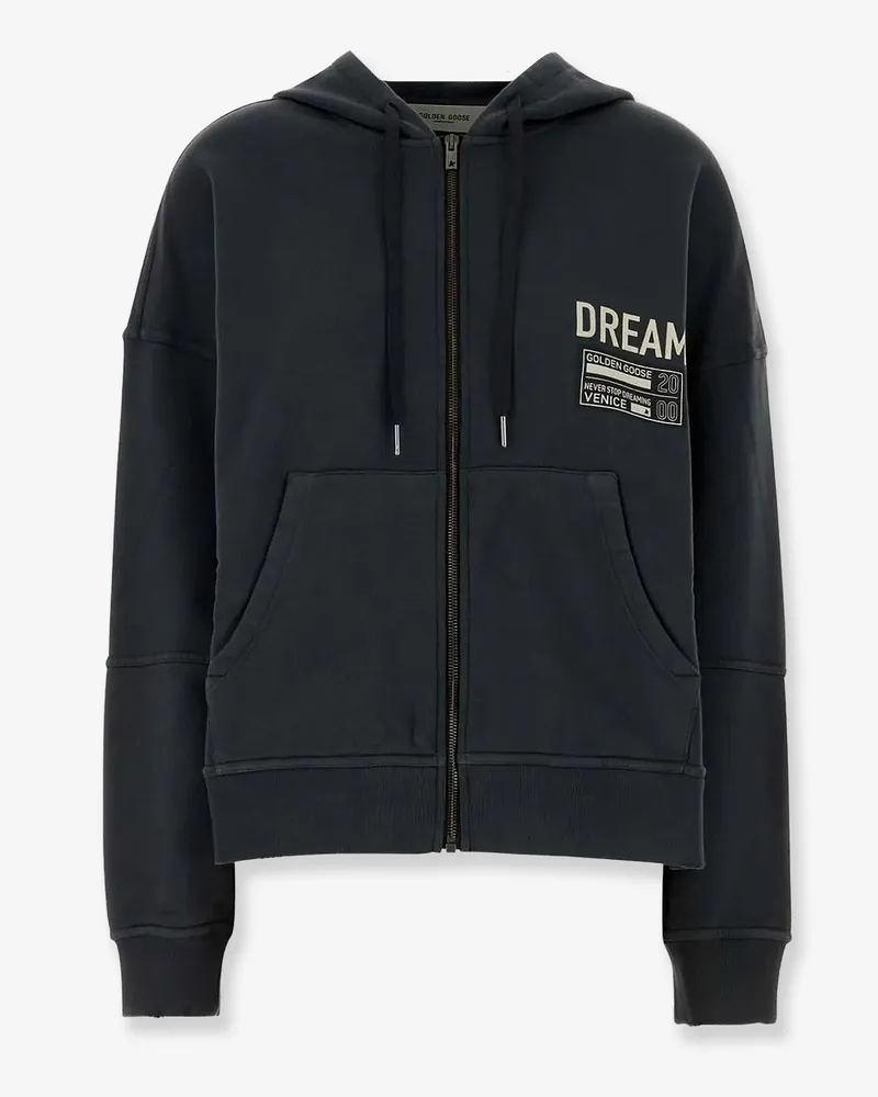 Golden Goose Cotton hooded sweatshirt -  - gender_Woman Grey
