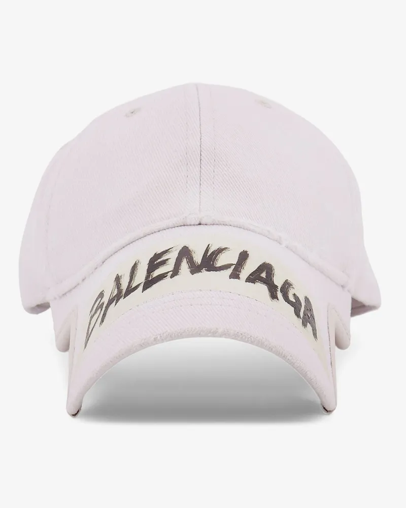 Balenciaga Cotton hat -  - gender_Man White