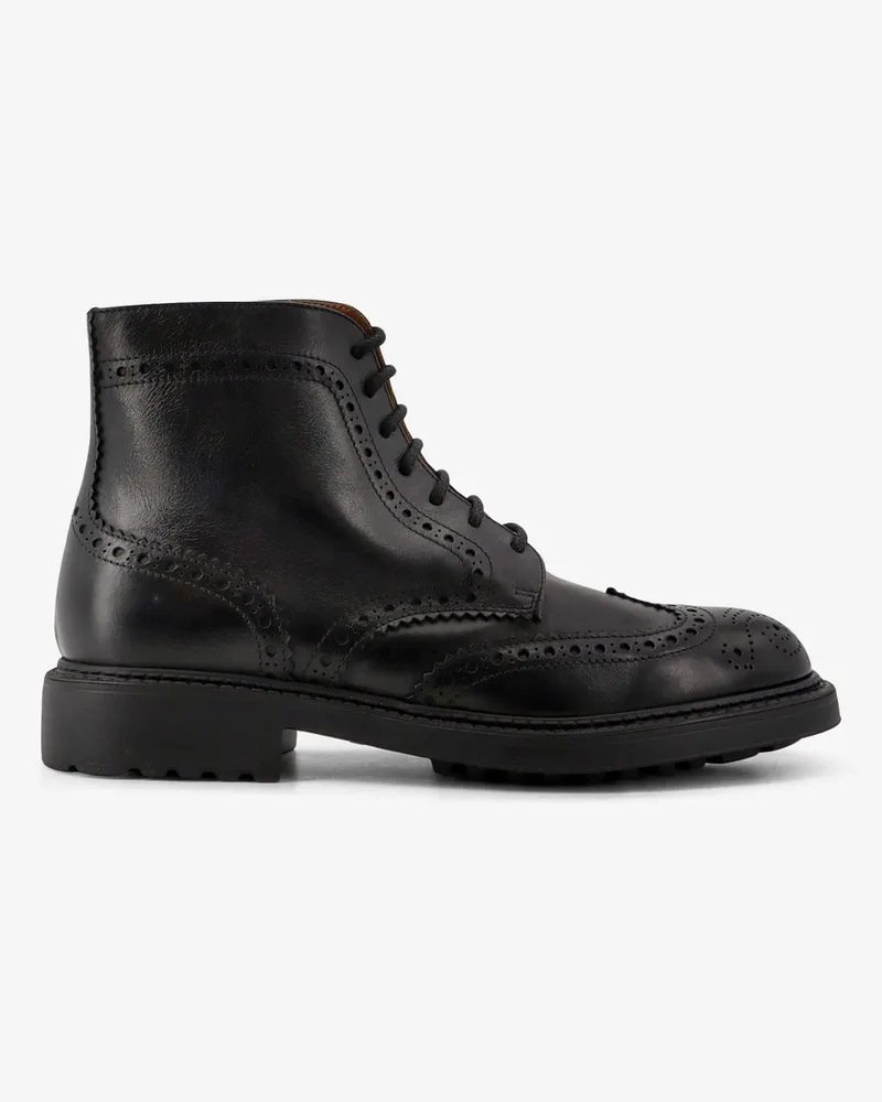 Doucal´s Triumph leather ankle boots -  - gender_Man Black