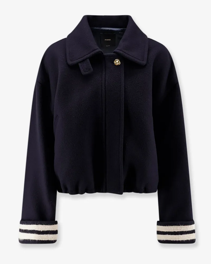 Pinko Extra-fine wool blend Ciambella coat -  - gender_Woman Blue