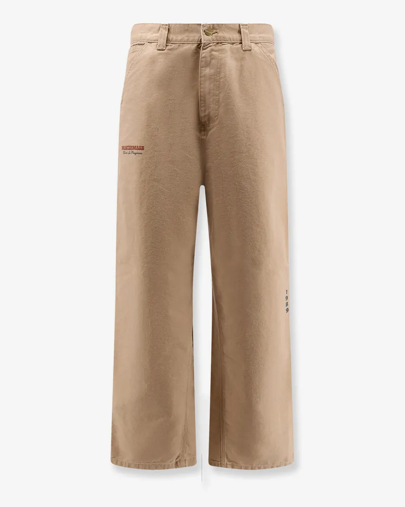 Carhartt WIP Dearborn organic cotton trousers -  - gender_Man Beige