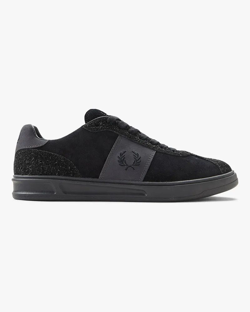 Fred Perry Suede sneakers with iconic embroidery -  - gender_Man 