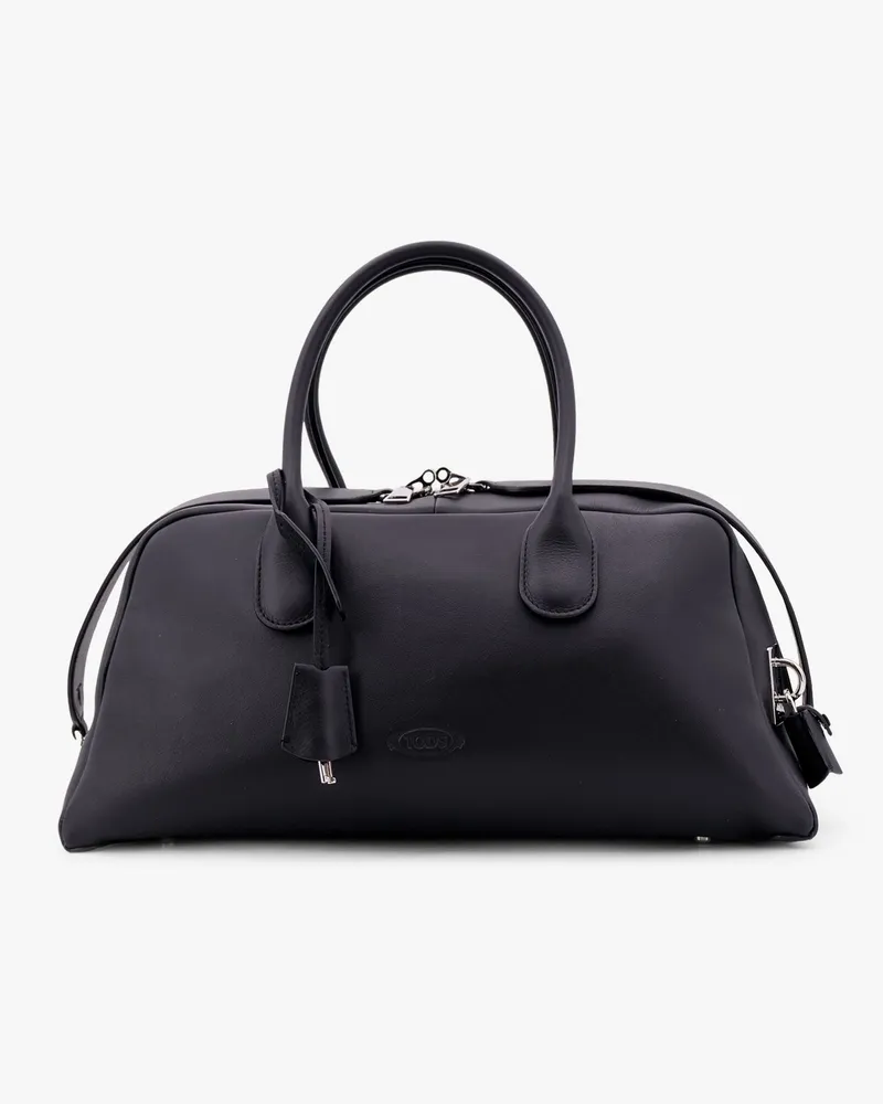 TOD'S Leather handbag with engraved logo -  - gender_Woman Black