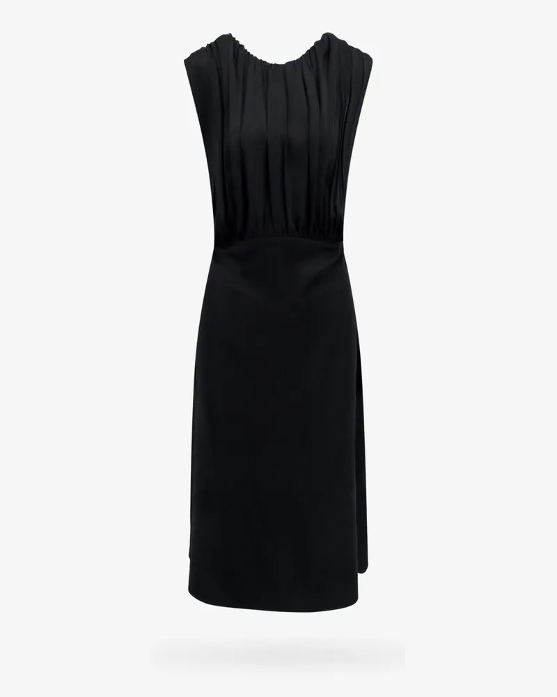 Jil Sander Sleeveless satin dress -  - gender_Woman Black