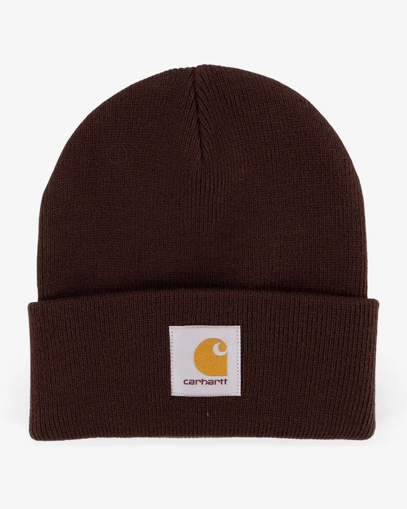 Carhartt WIP Acrylic beanie hat -  - gender_Man Brown