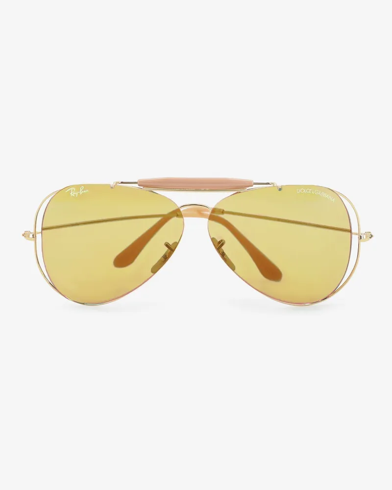 Dolce & Gabbana Ray-Ban X  acetate sunglasses - DOLCE & GABBANA - gender_Unisex Orange