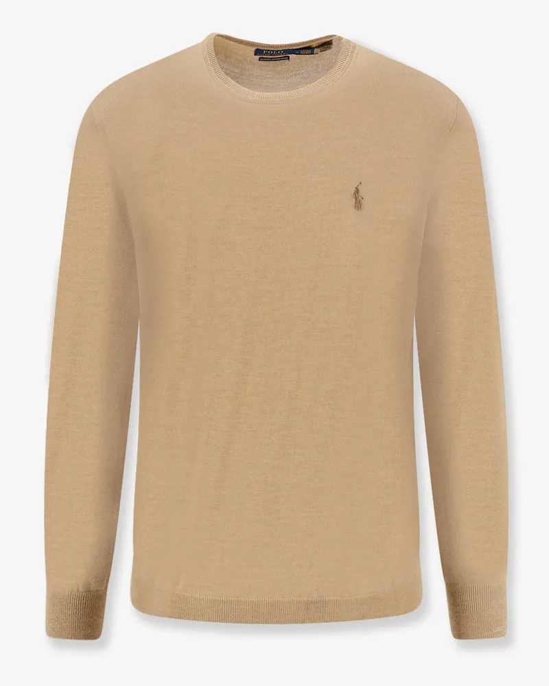 Ralph Lauren Merino wool sweater -  - gender_Man Beige