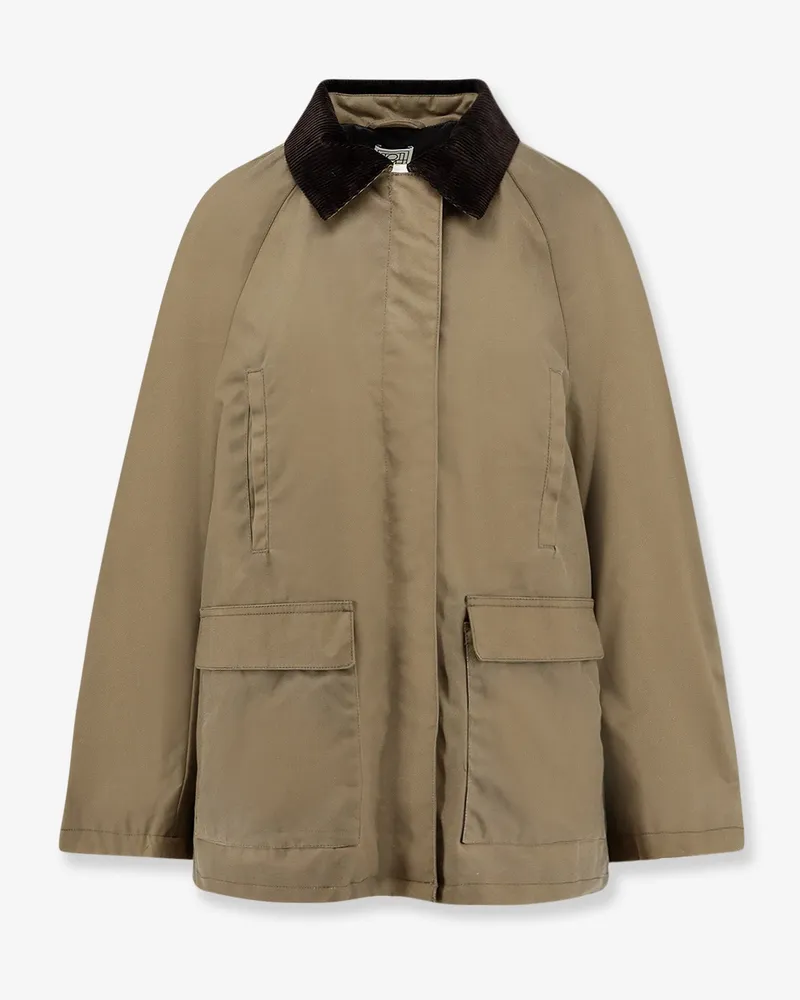 Totême Country waxed cotton jacket -  - gender_Woman Beige