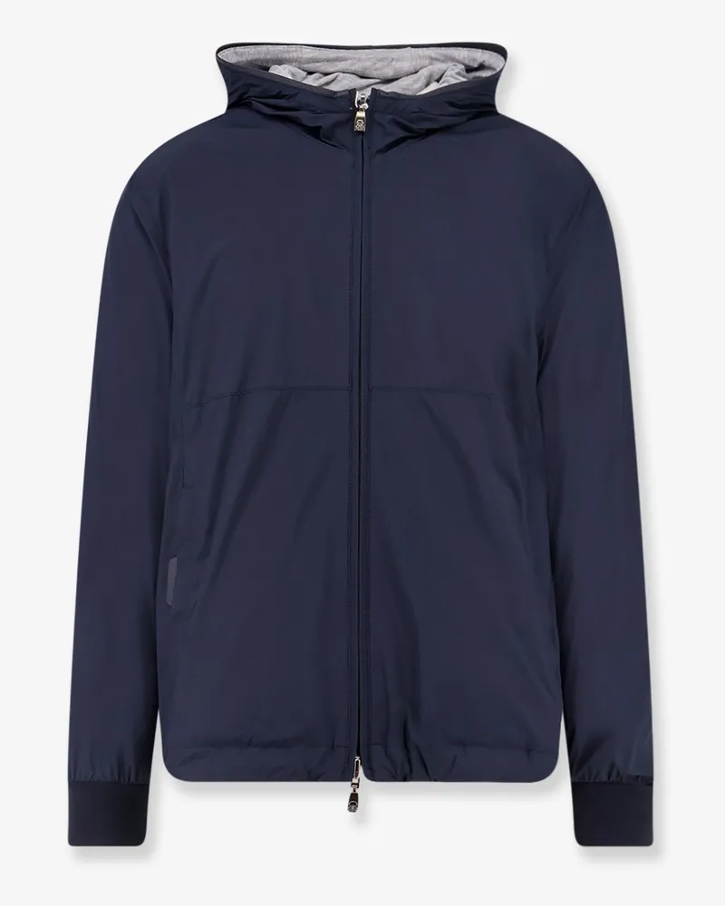 Corneliani Reversible nylon jacket -  - gender_Man Blue