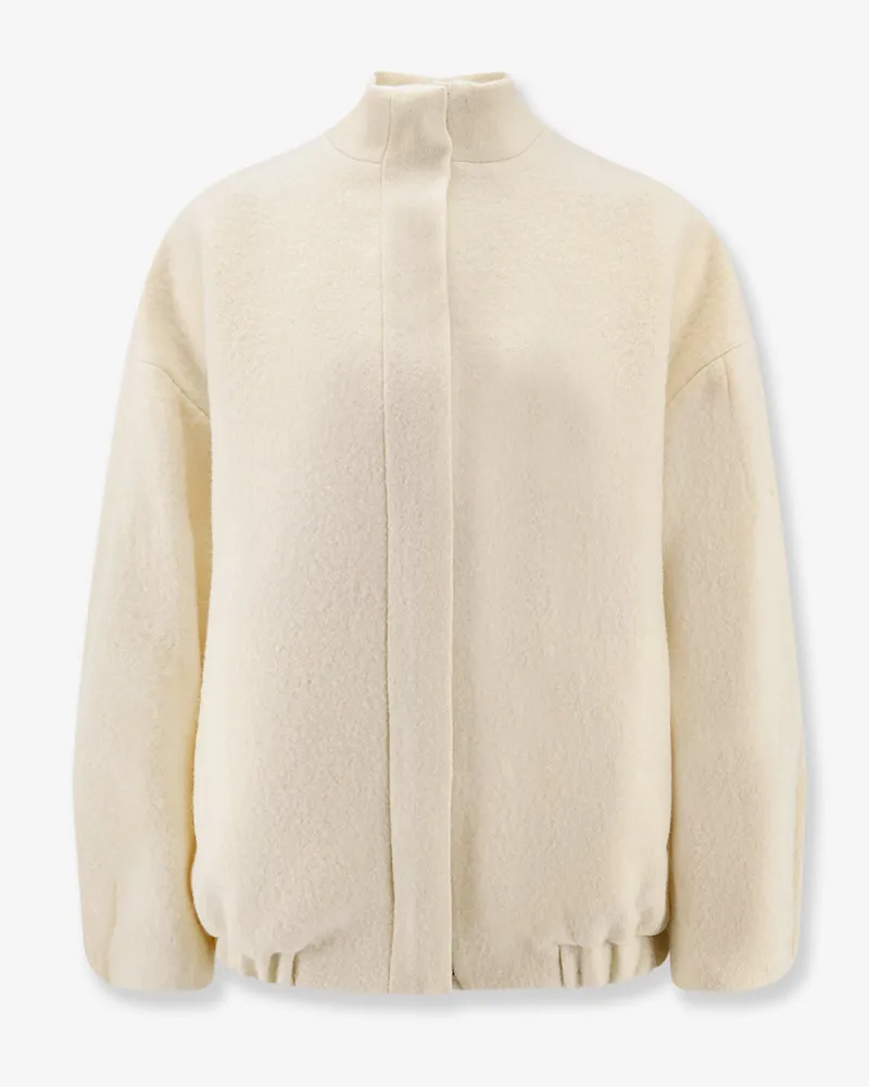 Hevò Porto Selvaggio virgin wool jacket -  - gender_Woman White