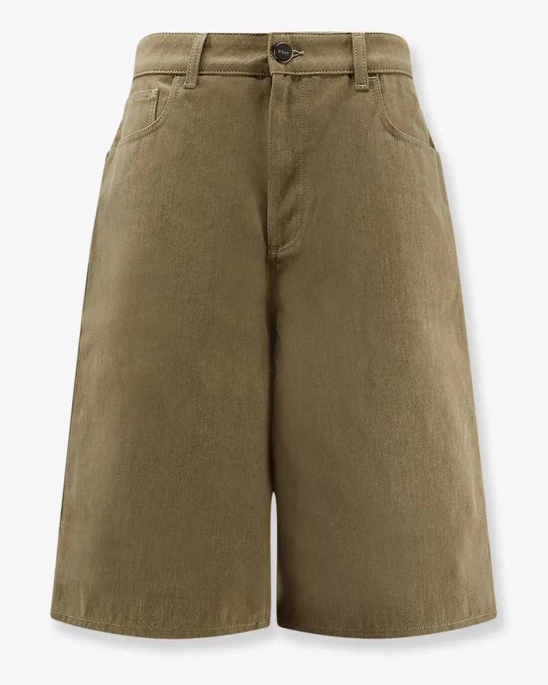 Róhe Cotton bermuda shorts -  - gender_Woman Green