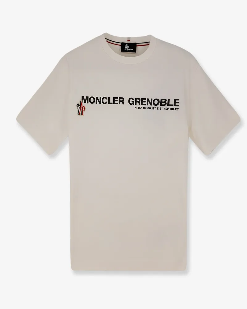Moncler Cotton blend T-shirt -  - gender_Man White