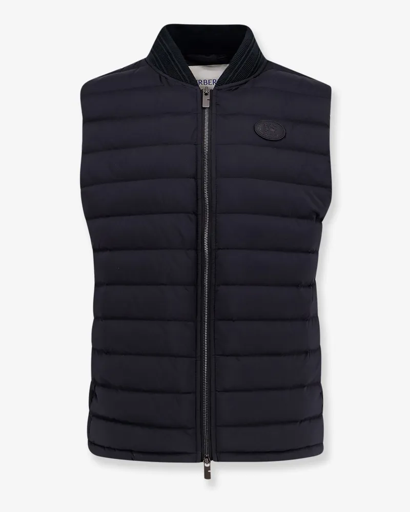 Burberry Langham nylon sleeveless jacket -  - gender_Man Black