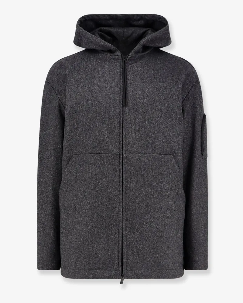Hevò Grottaverde virgin wool blend coat -  - gender_Man Grey