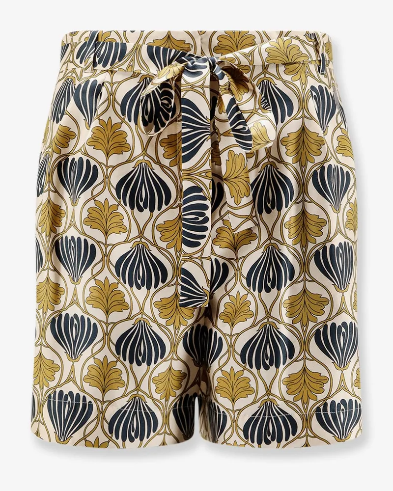 Max Mara Metello multicolor silk shorts -  - gender_Woman Multicolor