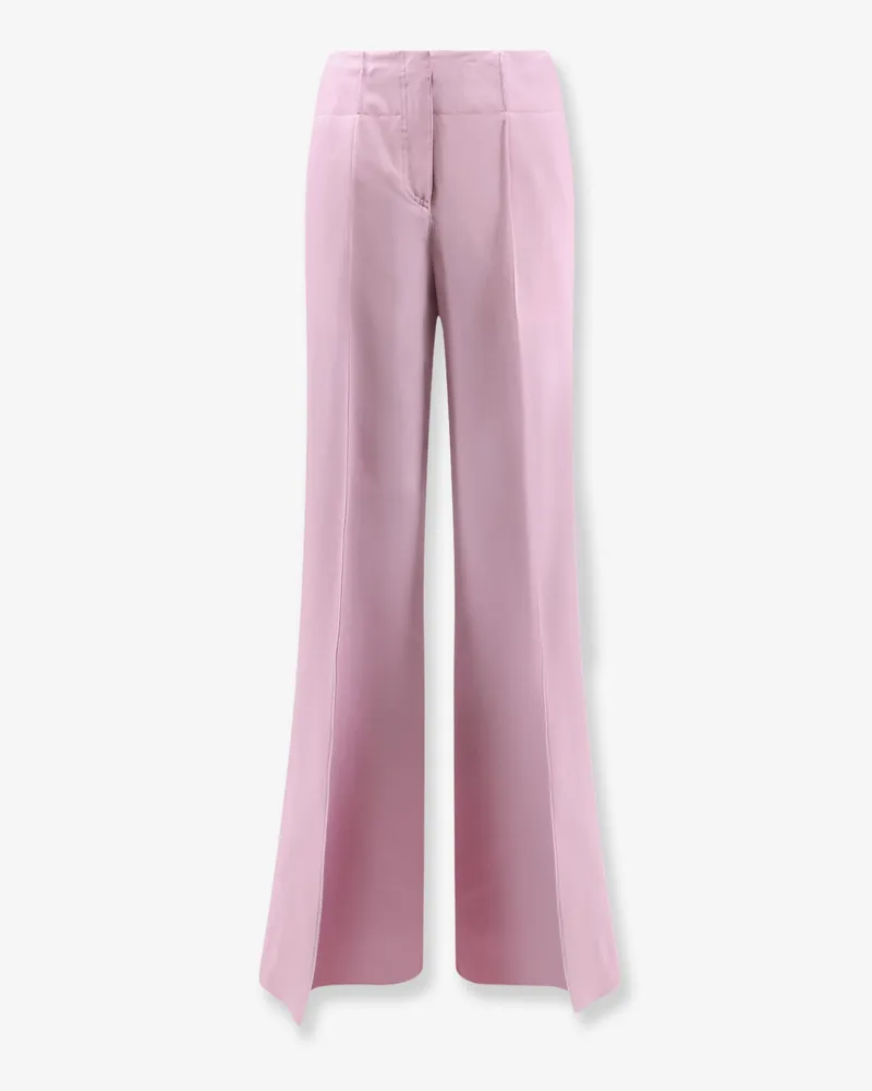 Seafarer Nancy virgin wool and silk trousers -  - gender_Woman Pink