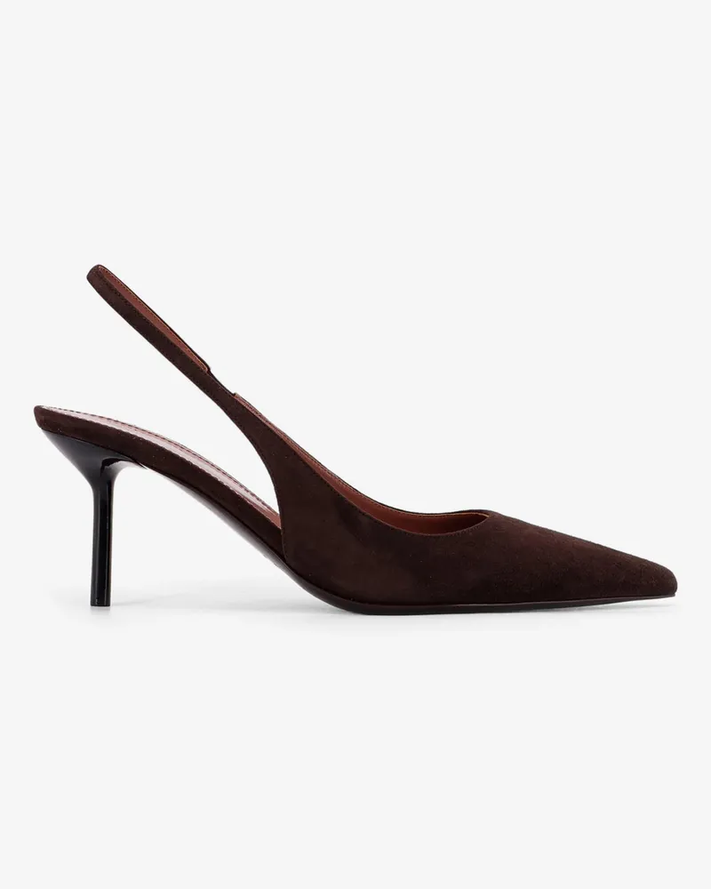 Paris Texas Lidia suede slingback -  - gender_Woman Brown