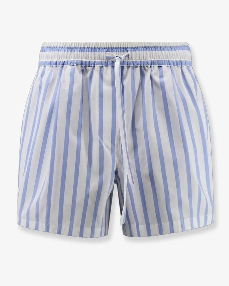 Dolce & Gabbana Cotton and silk shorts -  - gender_Woman White