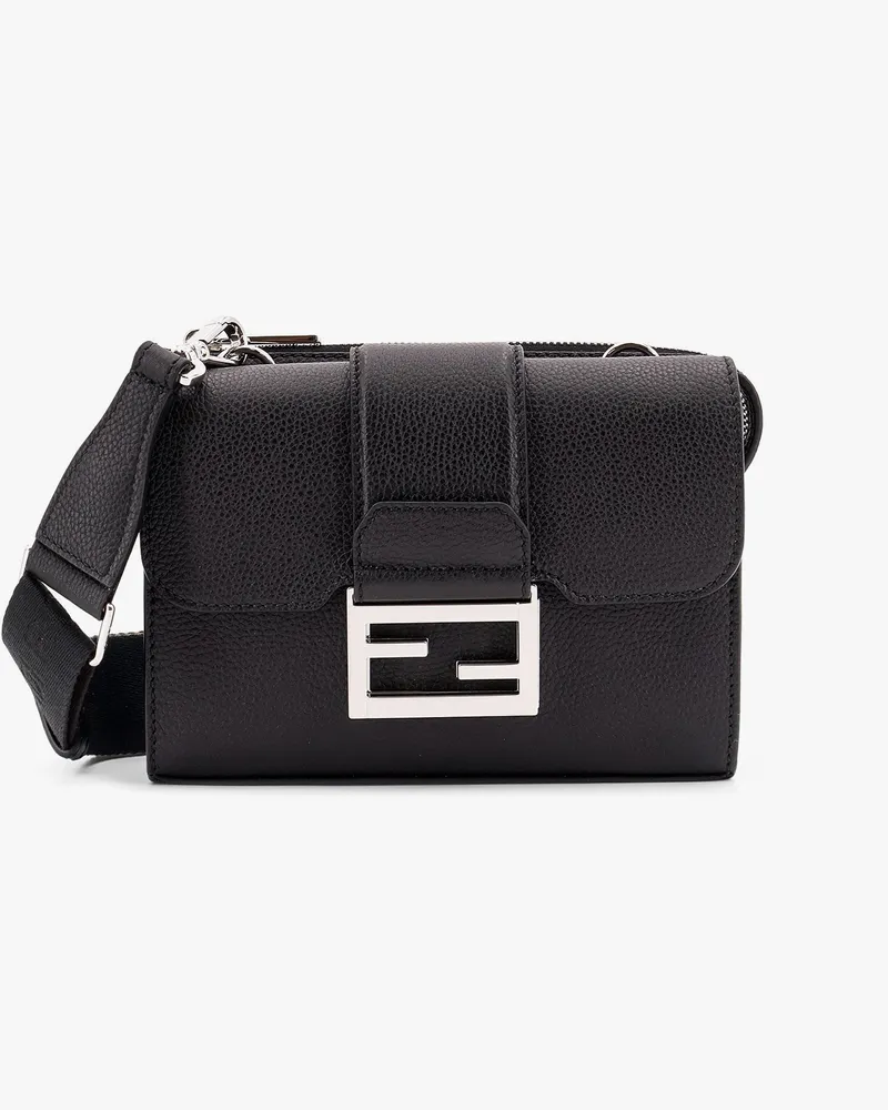 Fendi Baguette double leather shoulder bag -  - gender_Man 