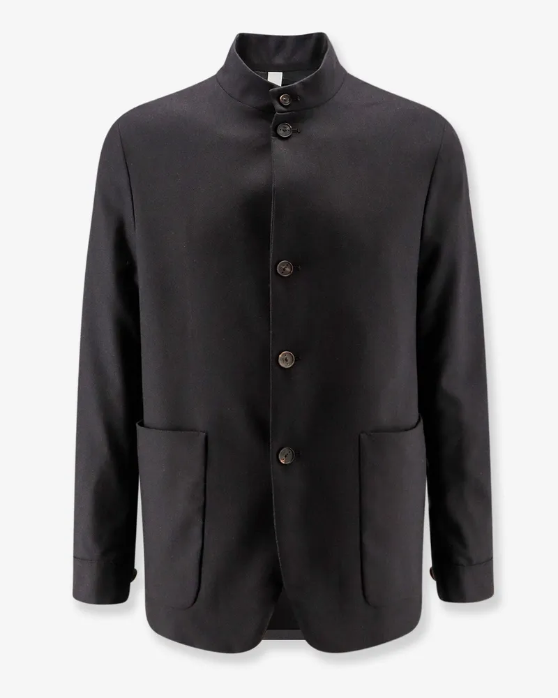 Hevò Casalvecchio wool blend jacket -  - gender_Man Brown