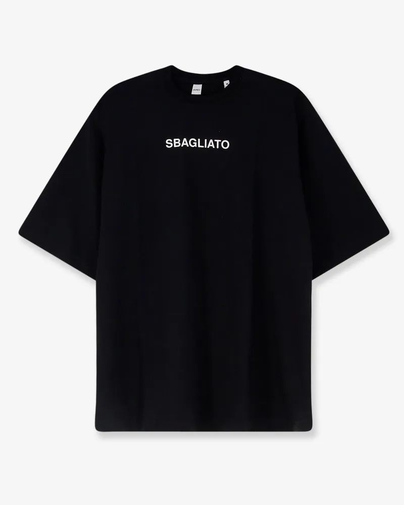 ASPESI Cotton t-shirt -  - gender_Man Black
