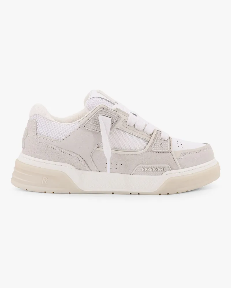 REPRESENT Studio mesh and suede low-top sneakers -  - gender_Man 