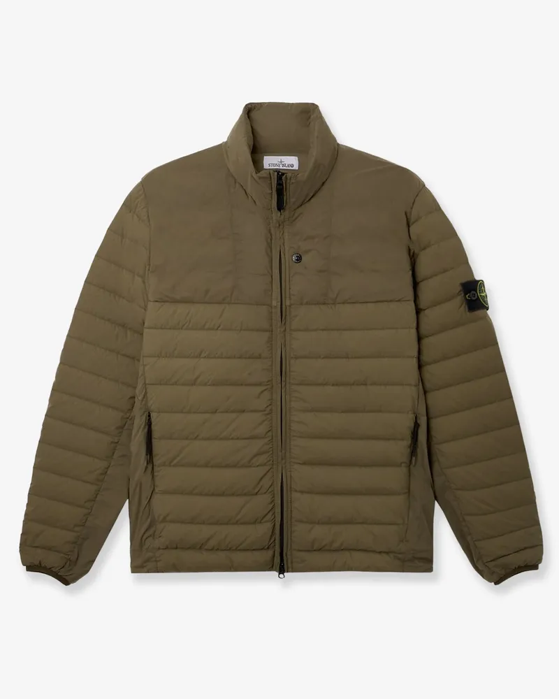 Stone Island Seamless Tunnel Nylon Down-TC down jacket -  - gender_Man Verde