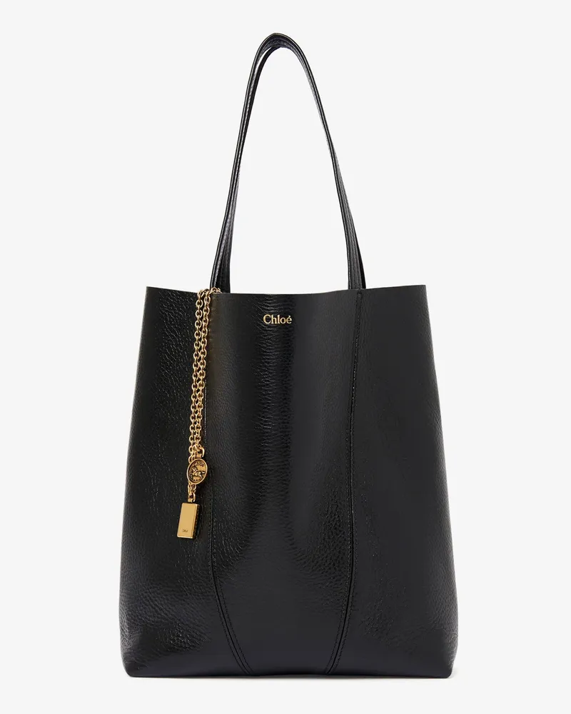 Chloé Chloé Spin leather shoulder bag -  - gender_Woman Black