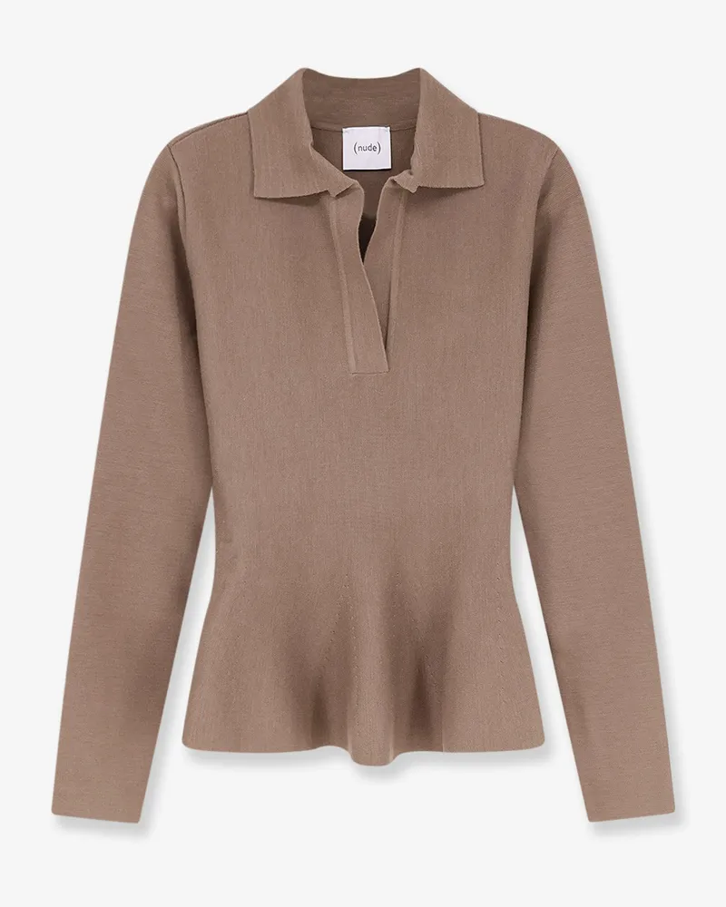 NUDE Wool-blend sweater -  - gender_Woman Beige