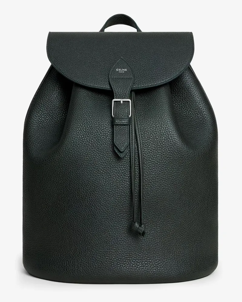 Celine Folco leather backpack -  - gender_Man Green