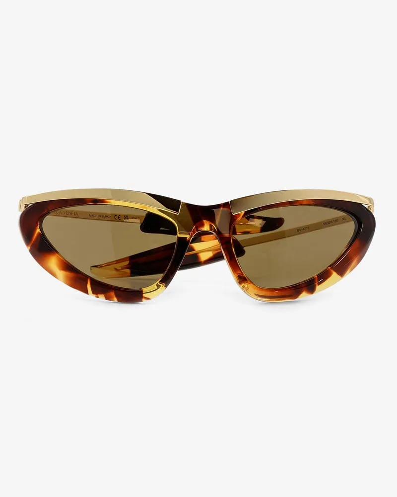 Bottega Veneta Prisma Acetate Sunglasses -  - gender_Woman Brown
