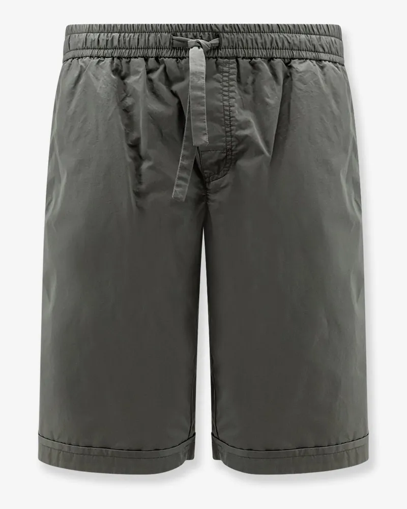 Dolce & Gabbana Cotton shorts with Logo detail -  - gender_Man Green